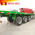 New Price 4 Axle 12m Flatbed Semi Trailer